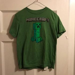 Minecraft Creeper T Shirt- size M/M